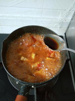 泡菜汤（番茄虾仁版）的做法 步骤9
