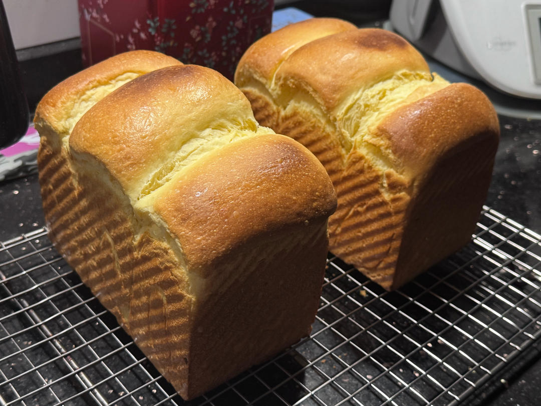 全蛋版本的直接法北海道吐司
