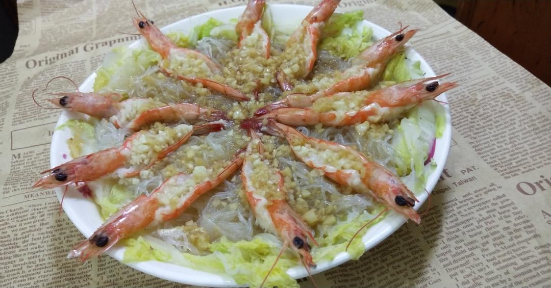 蒜蓉粉丝蒸虾