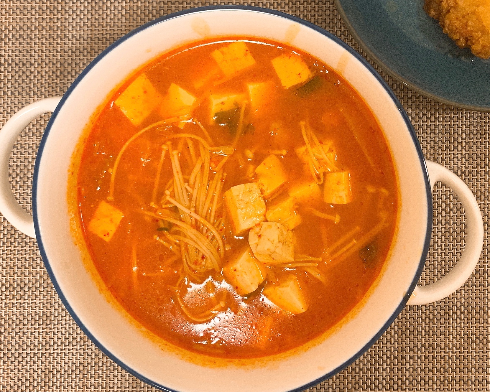 韩式辣白菜豆腐汤（巨好喝开胃）