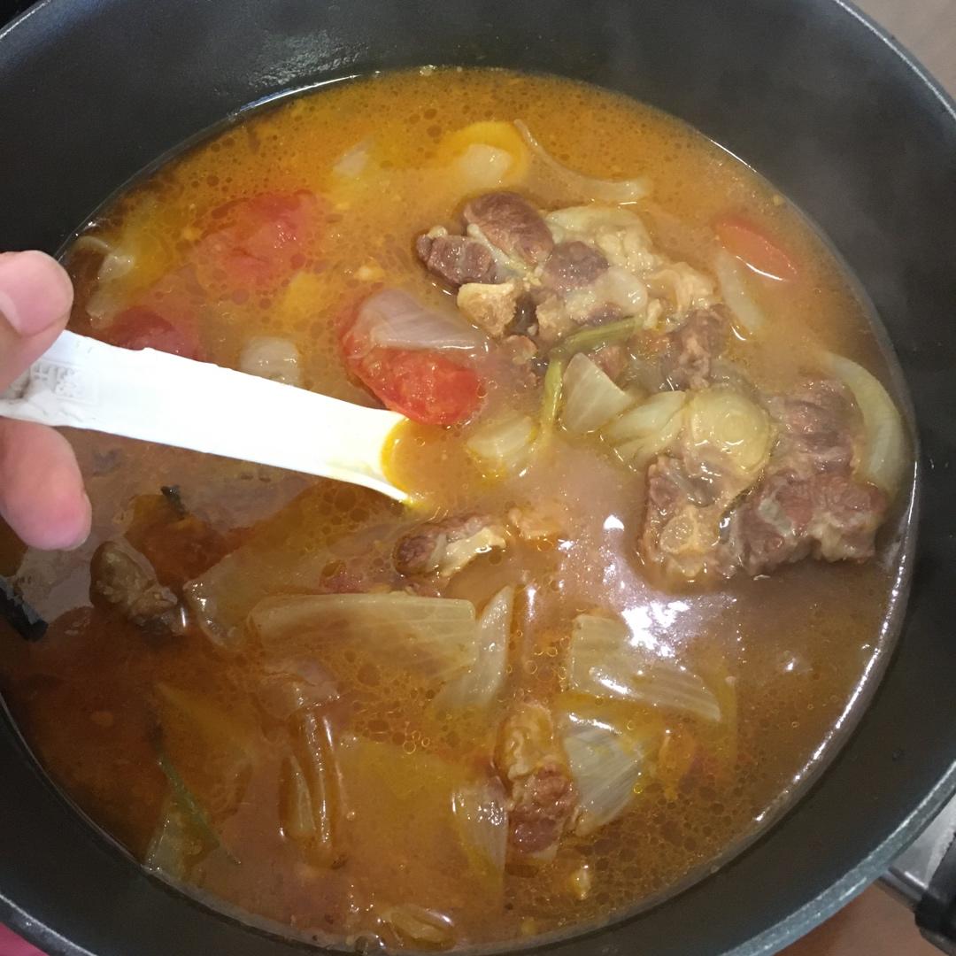 番茄土豆牛尾汤
