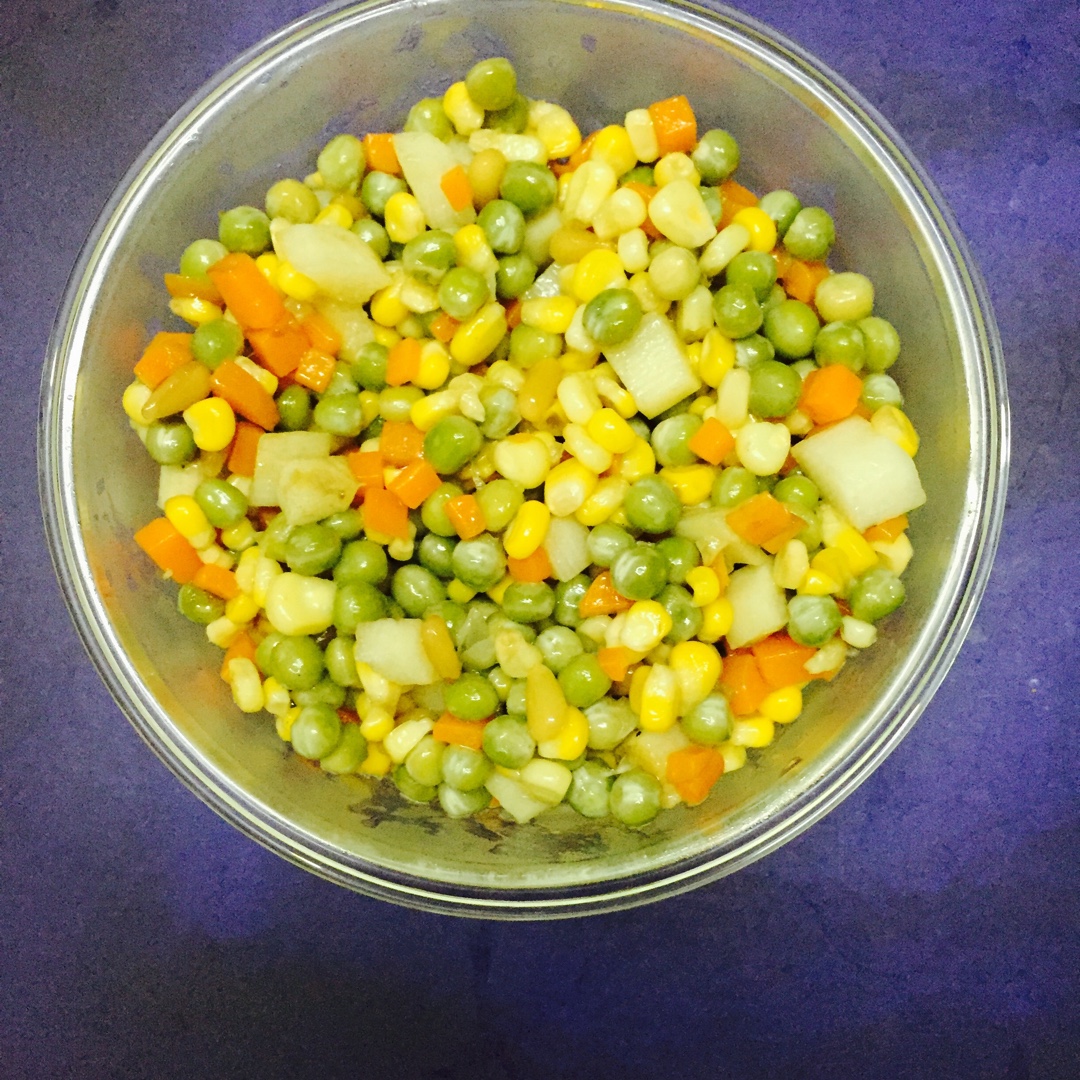 小炒玉米山药丁