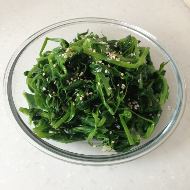 凉拌豌豆苗
