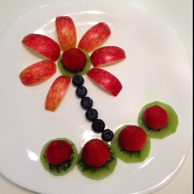 lian-莲做的海岛风水果拼盘