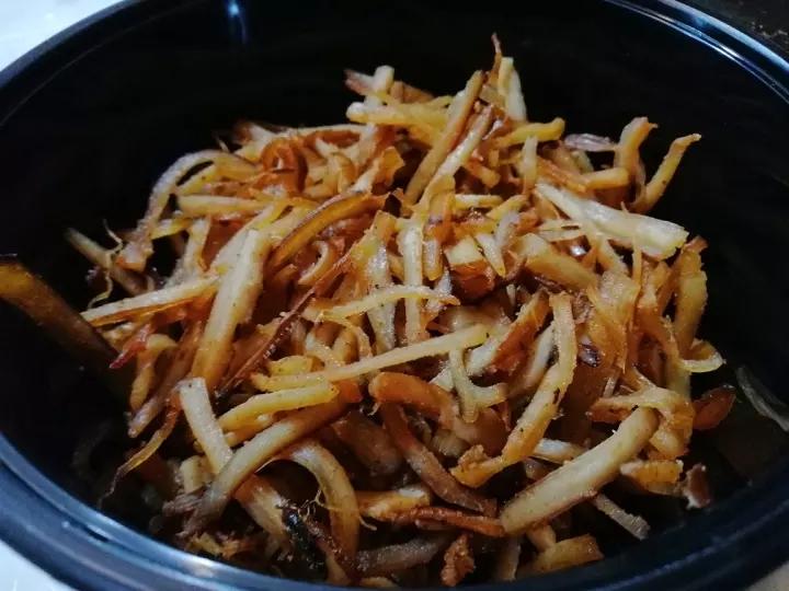 自制鱿鱼干丝
