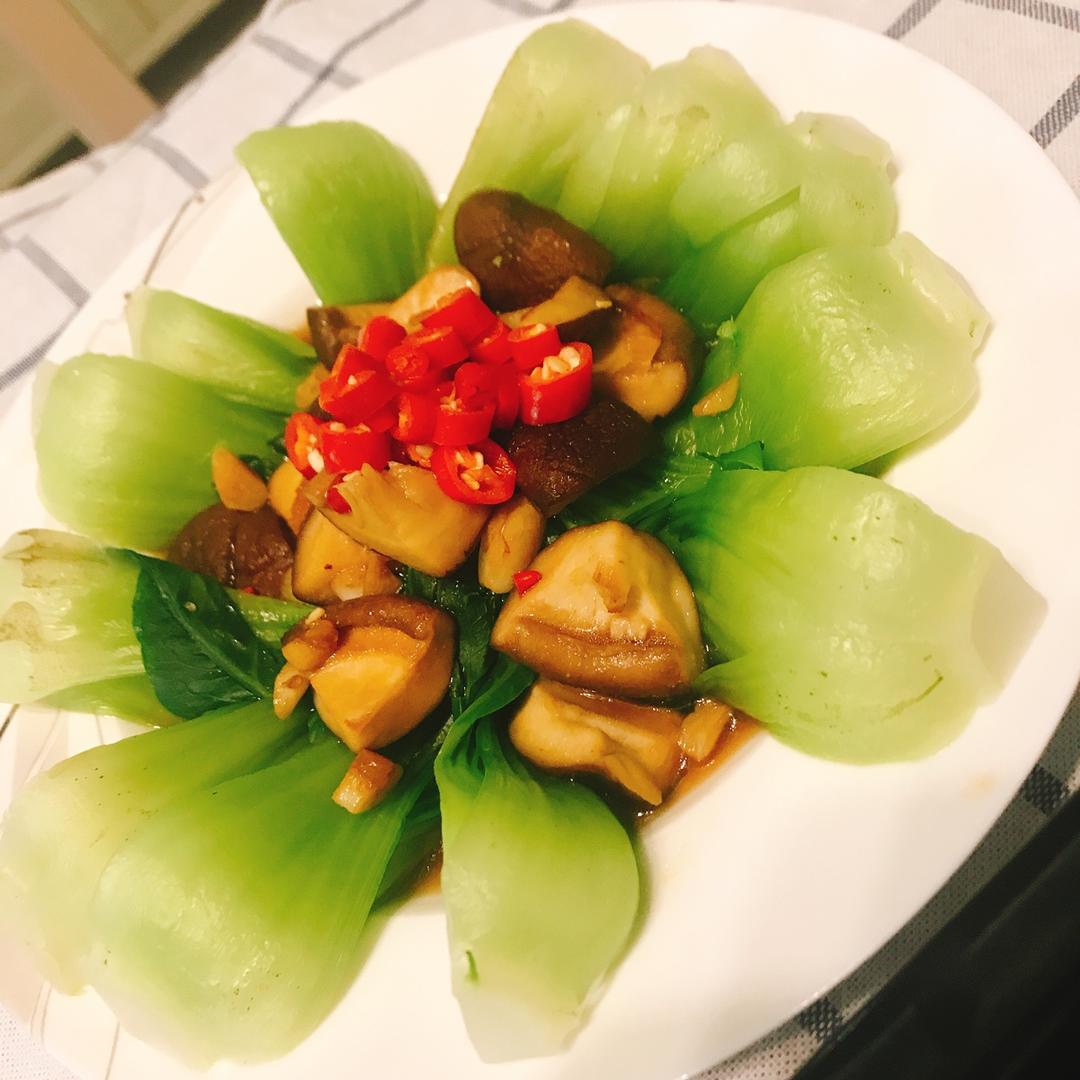 香菇上海青