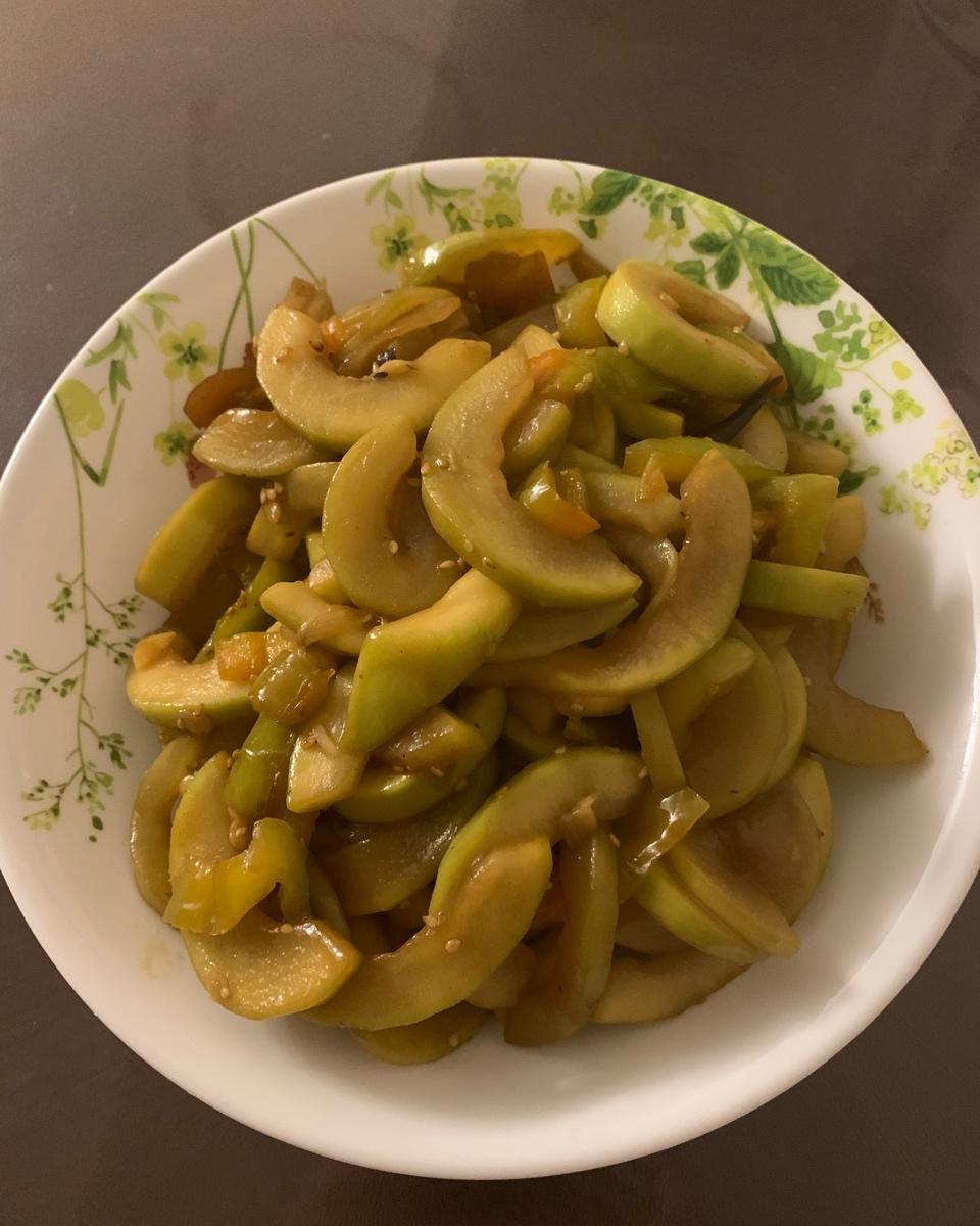 红烧瓠子条