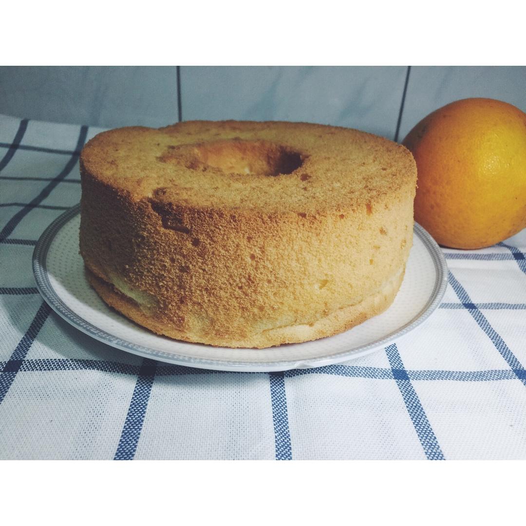 软嫩Q弹，橙香十足——香橙戚风