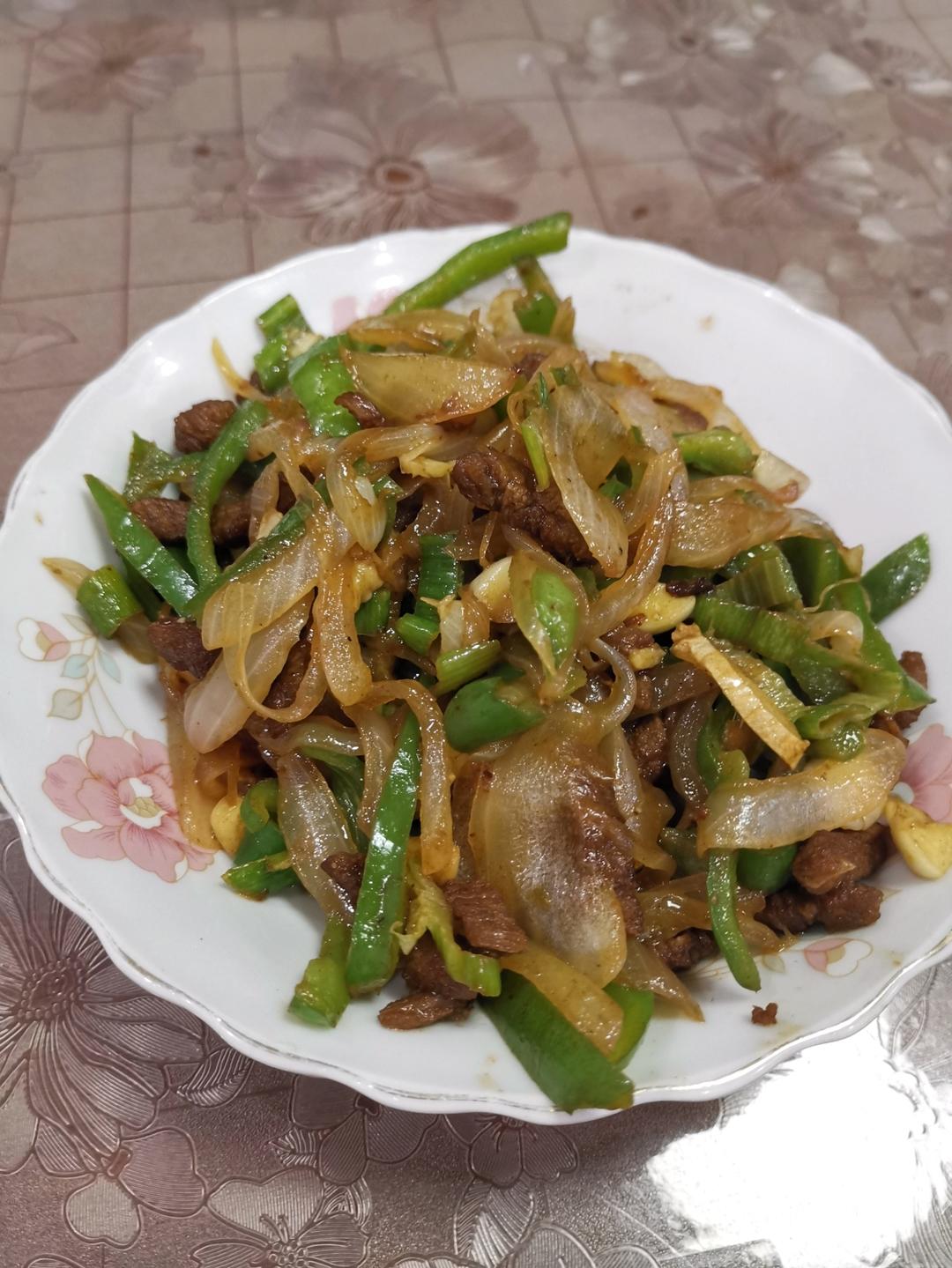 小炒牛肉丝