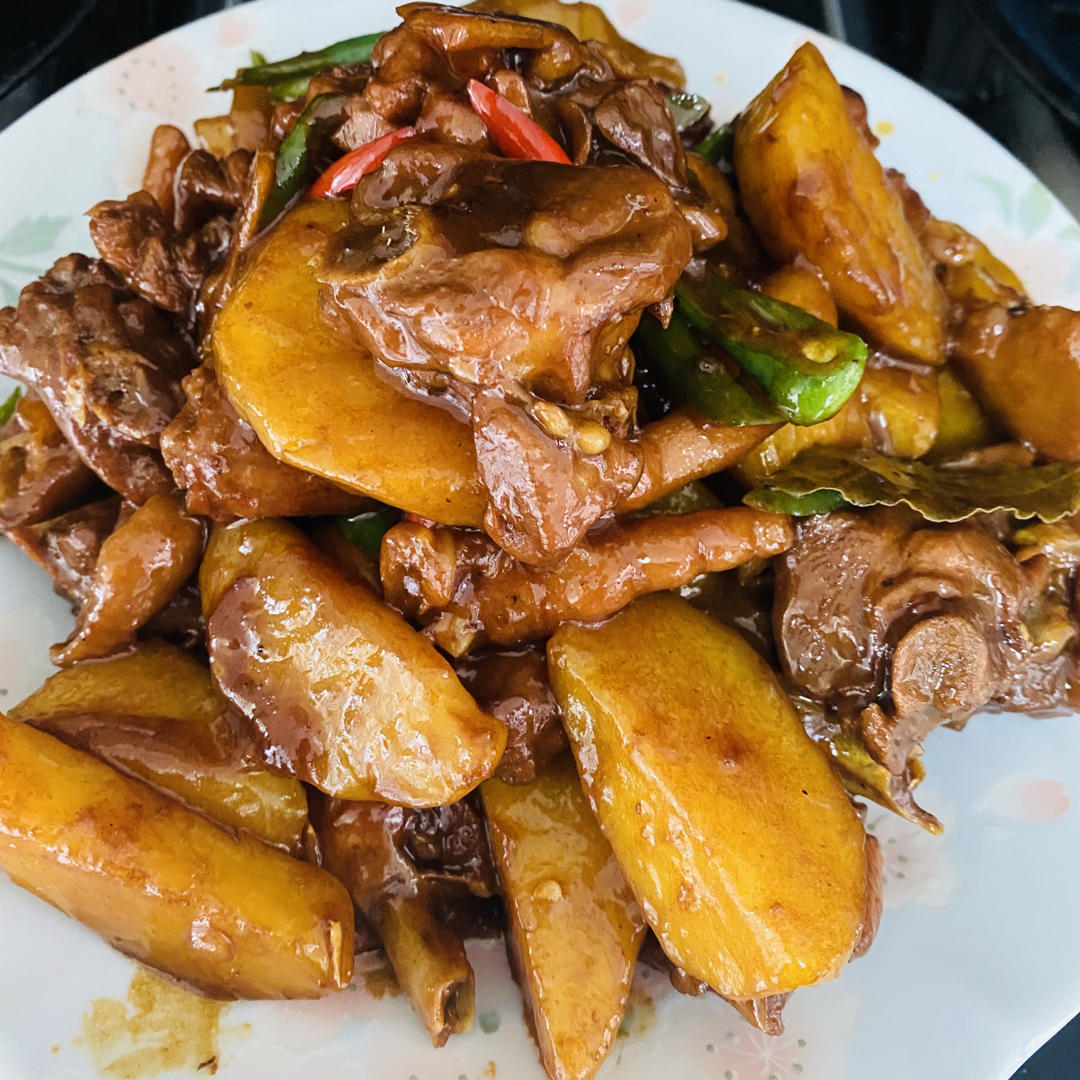 外卖第一名，简单在家做|黄焖鸡米饭