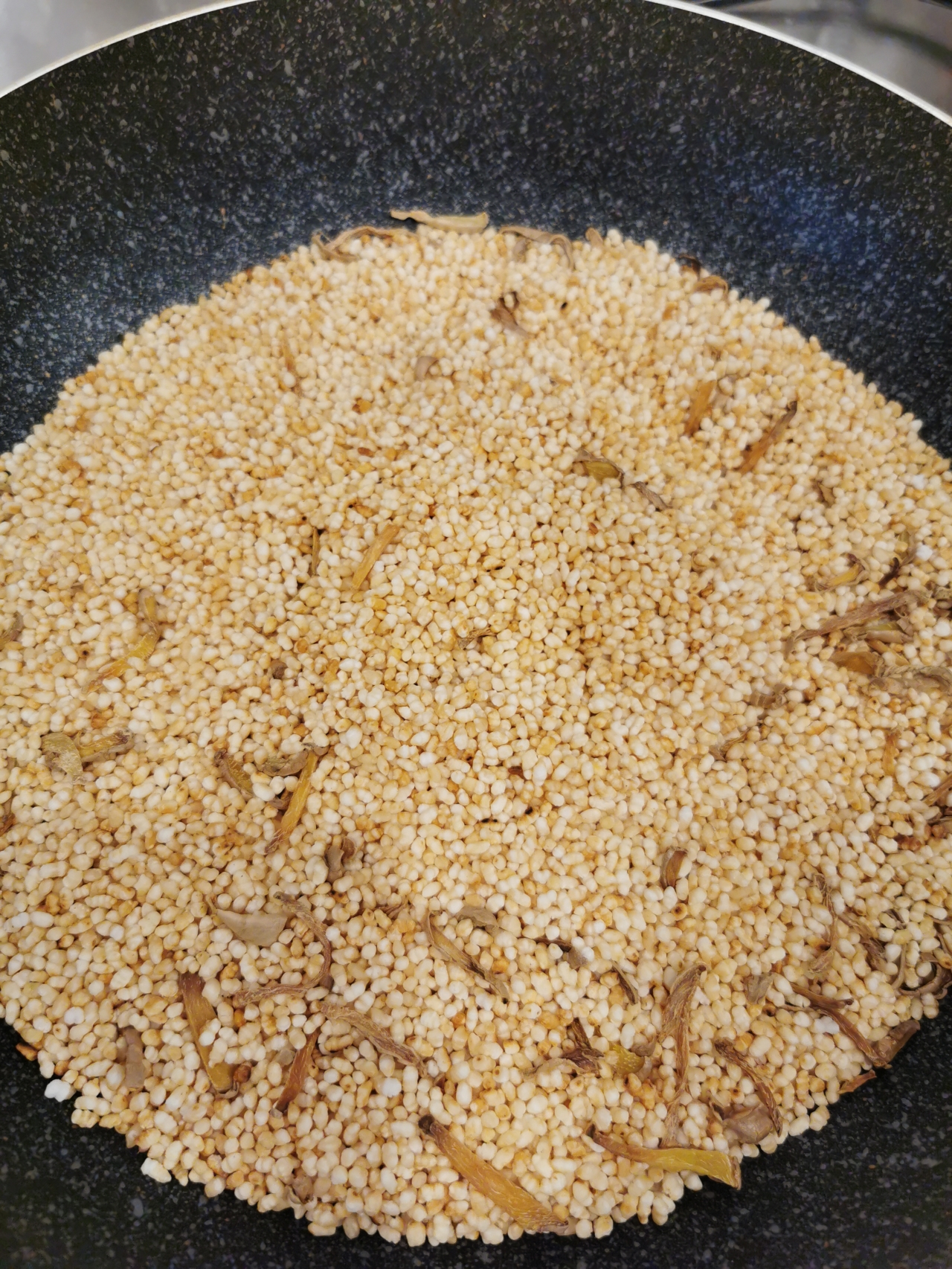 姜丝炒米的做法