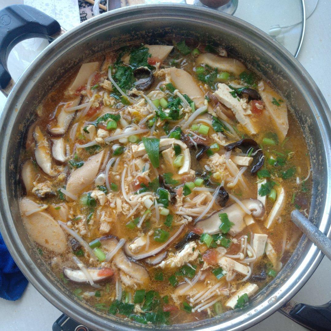 巨开胃巨好喝，10分钟搞定番茄酸辣汤冬季必喝。