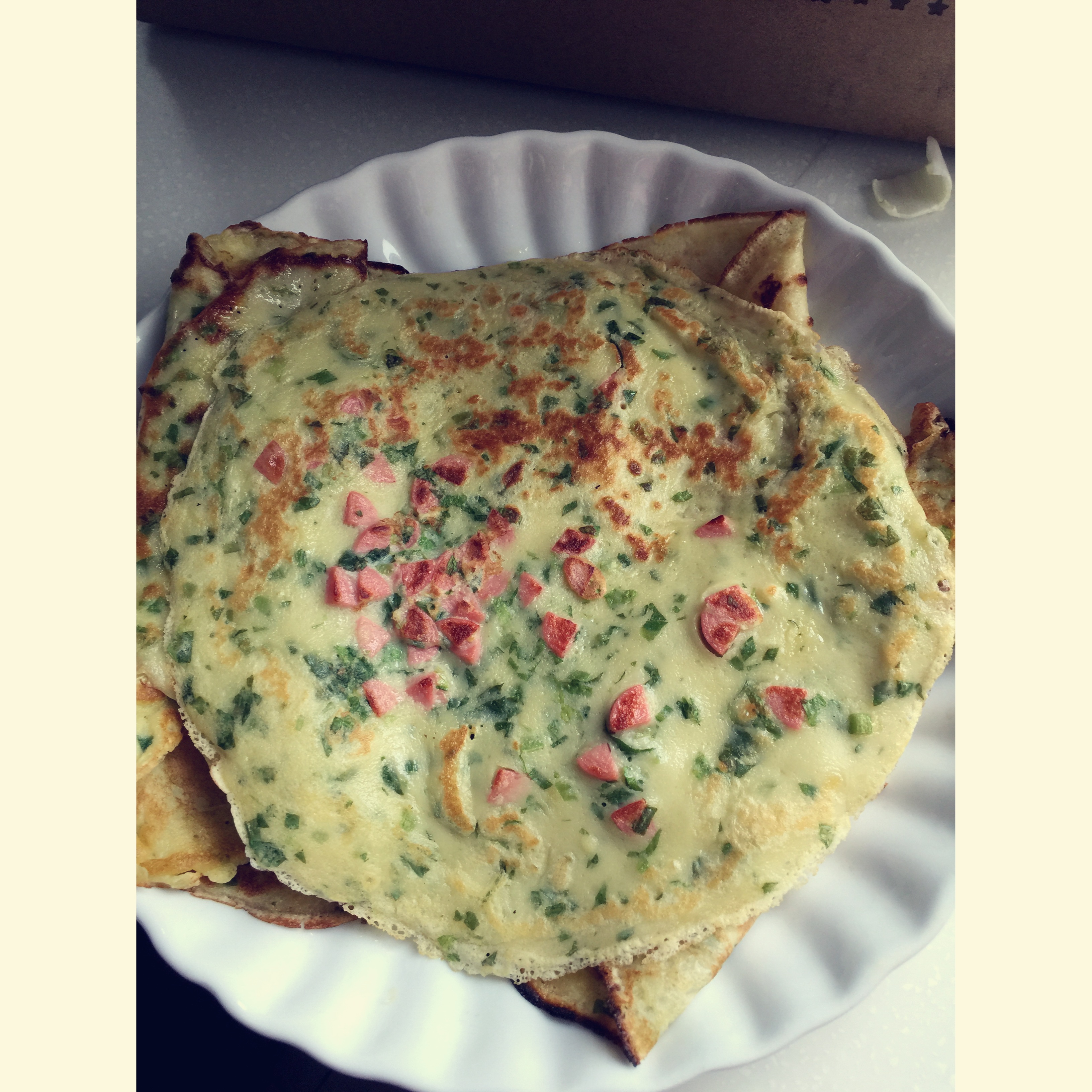 基础早餐可丽饼