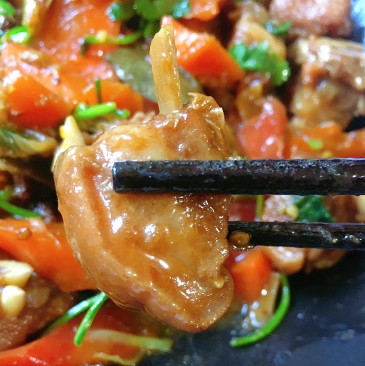 家常菜之带皮羊肉