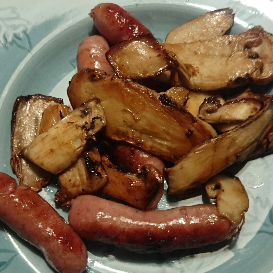 黄油煎松茸
