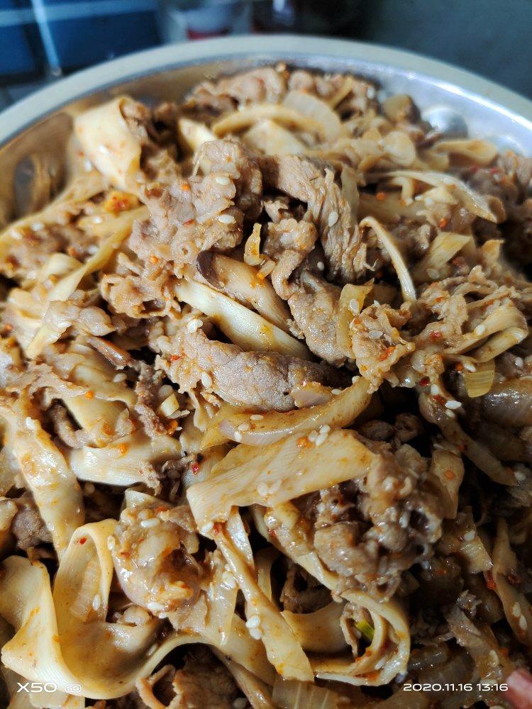 孜然杏鲍菇肥牛卷