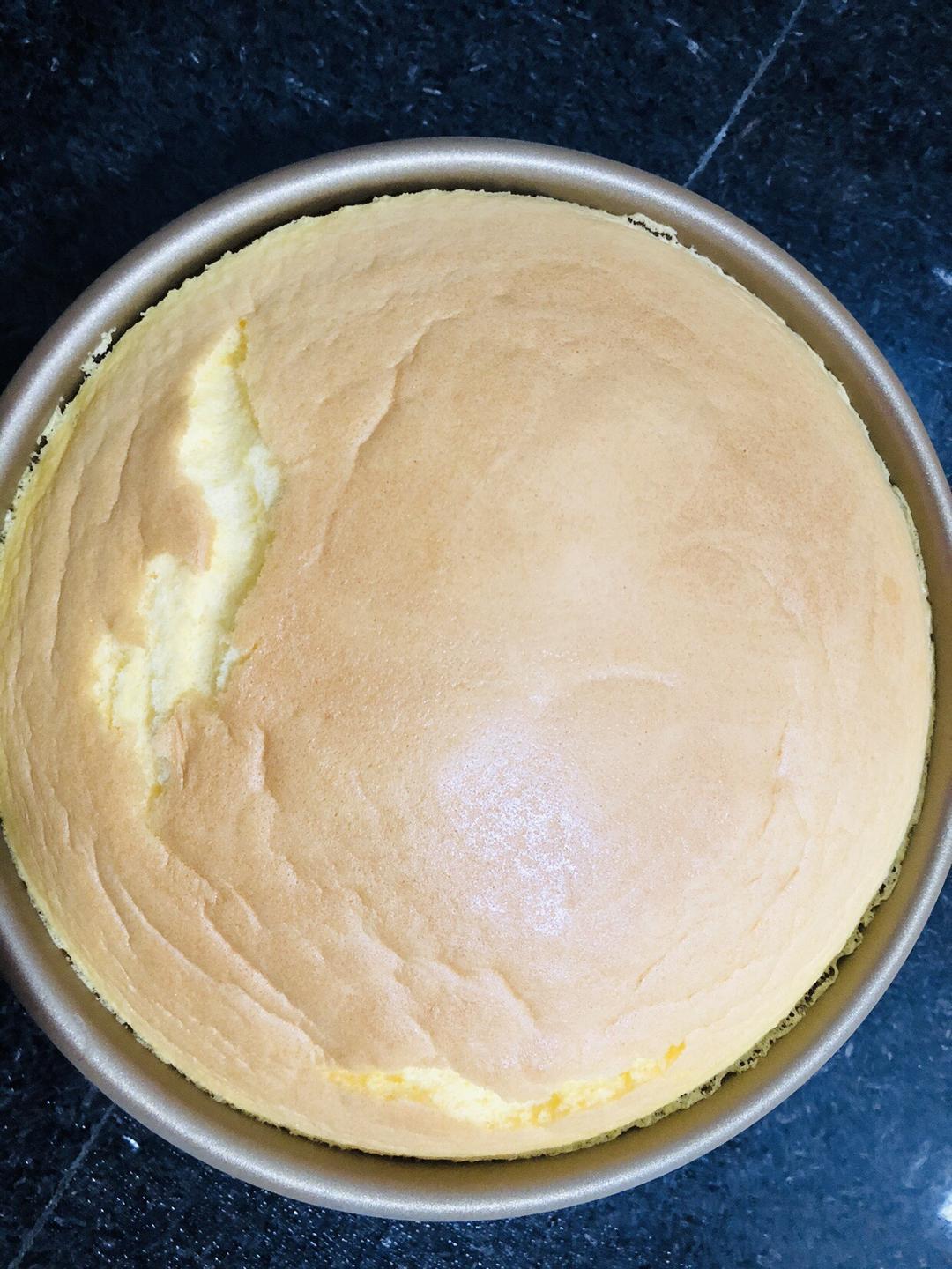 6寸戚风蛋糕（0失败）的做法