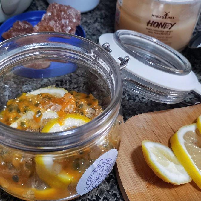 范爷同款美白秘籍👸🏻百香果柠檬蜂蜜茶🍋🍯