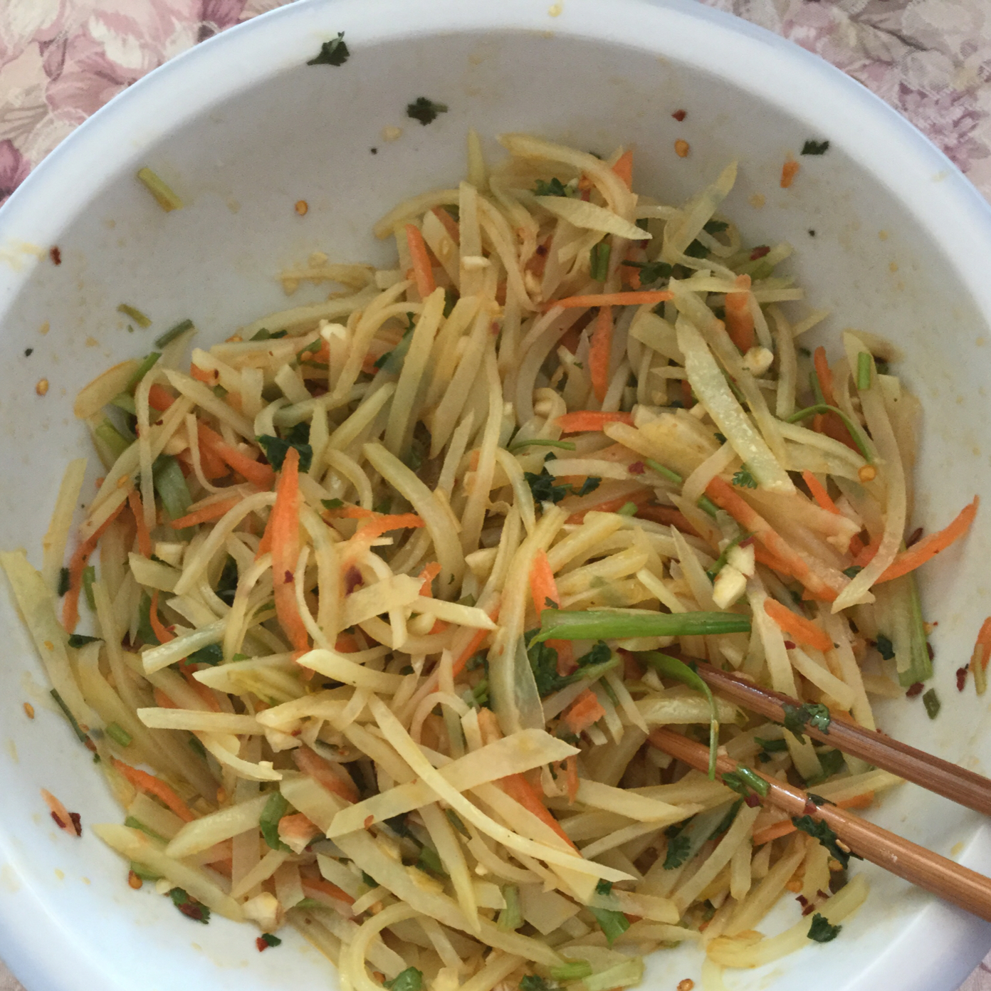炝拌土豆丝