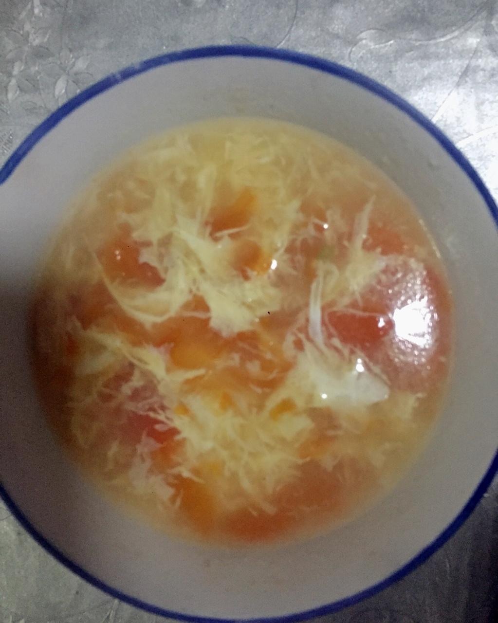 西红柿鸡蛋汤