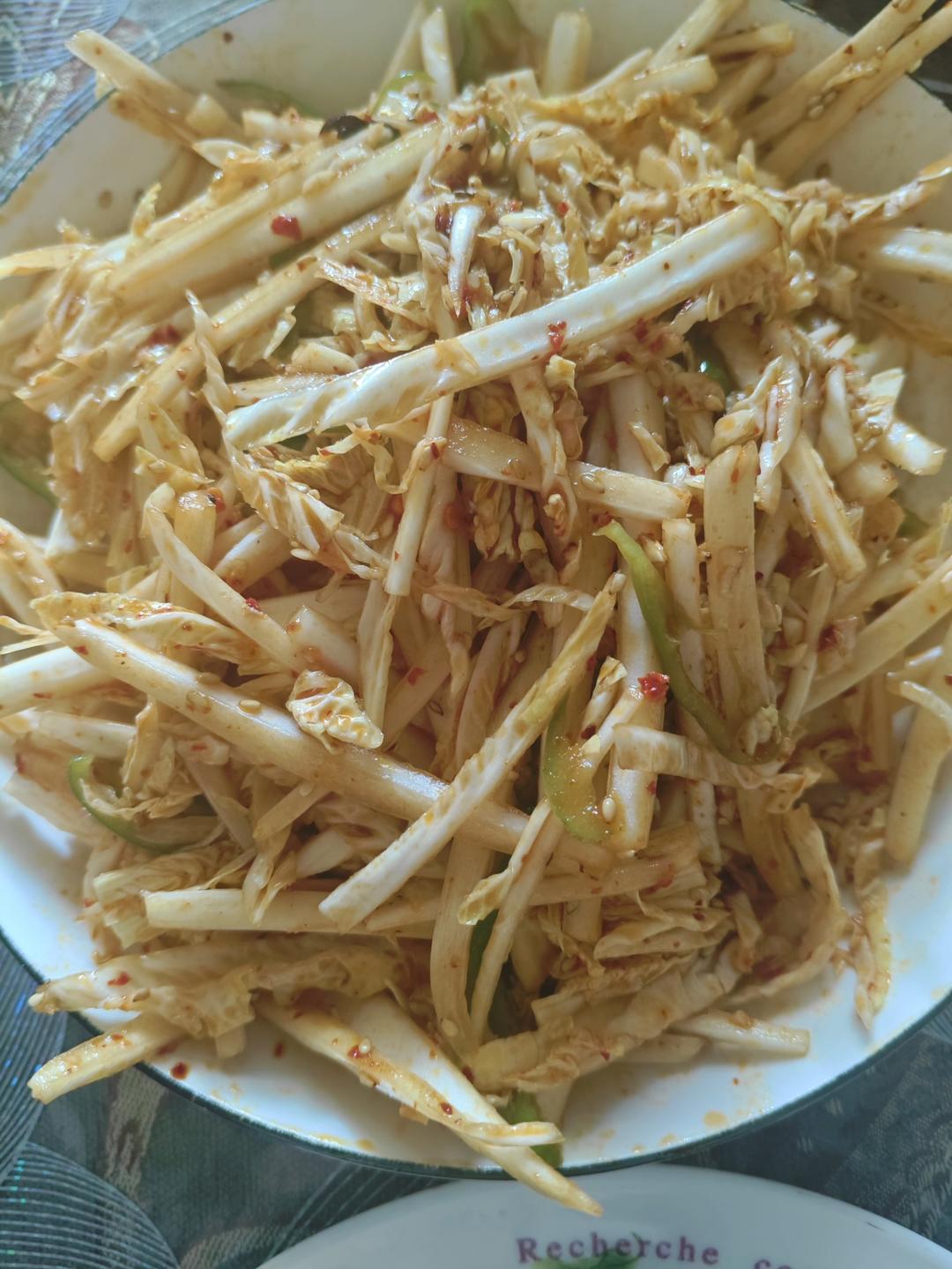 拌白菜心