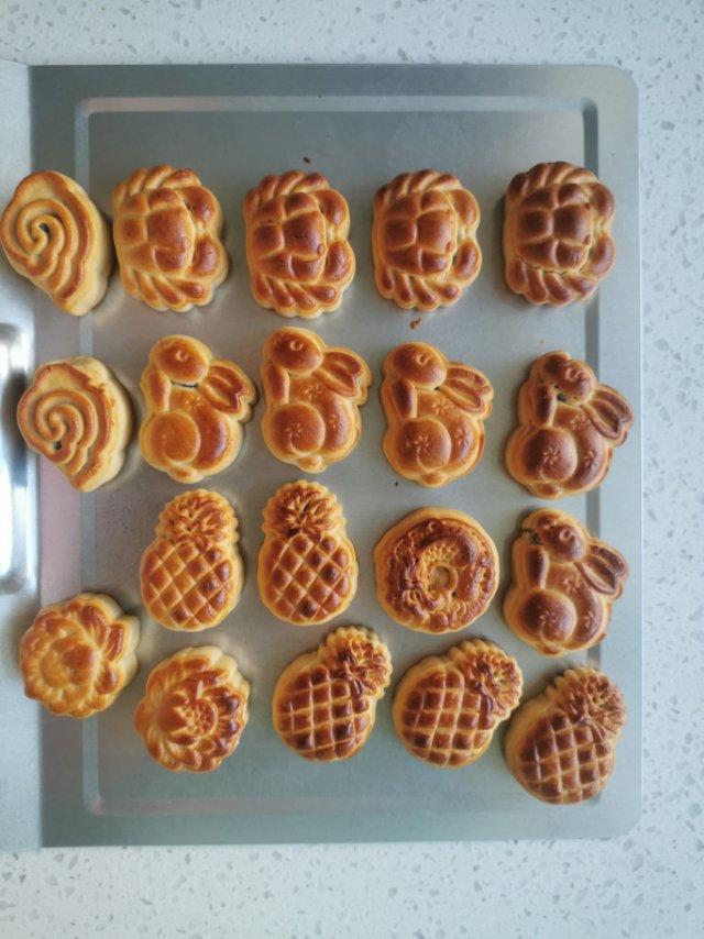 广式月饼之万能饼皮配方，馅料随意搭配，一看就会！