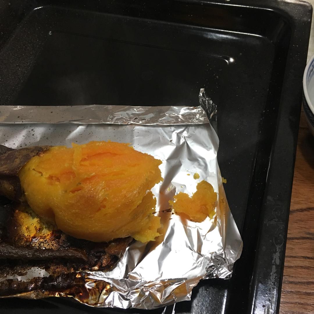 烤红薯烤箱版