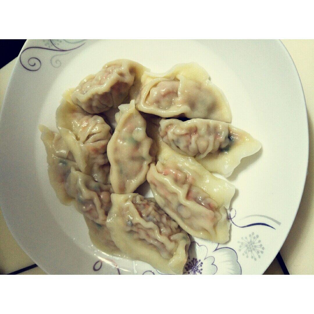 香菇猪肉胡萝卜饺子
