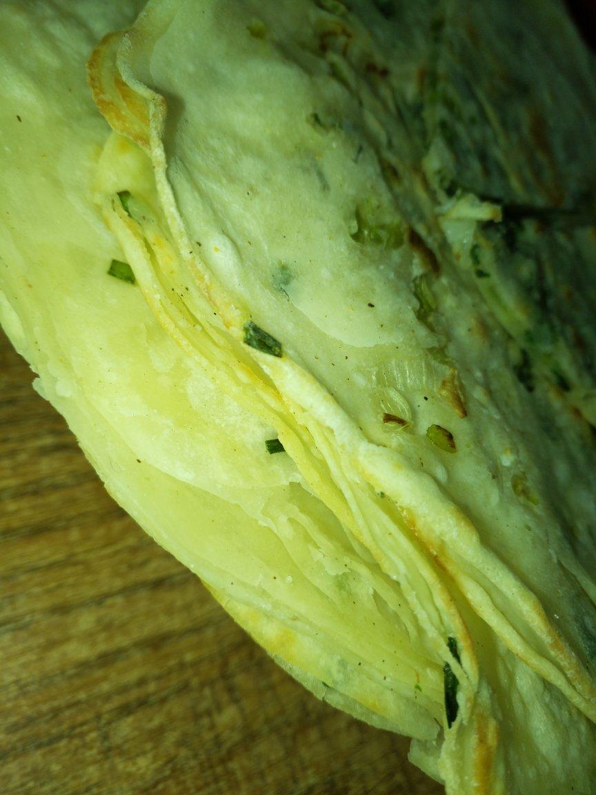 饺子皮千层饼