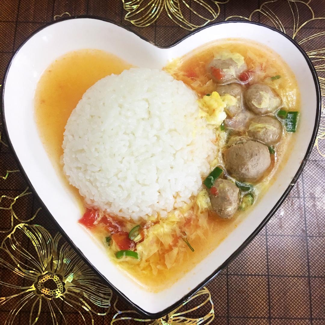肉丸汤（番茄豆腐牛肉丸🍡）荤素搭配营养好滋味😋          几乎所有孩子无法抗拒的美味