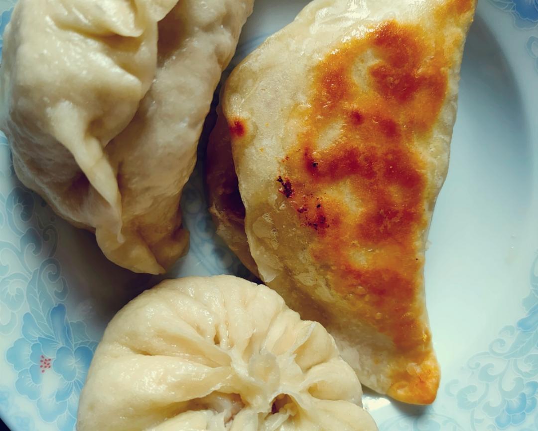 妈妈远程电话指挥的白萝卜猪肉包
