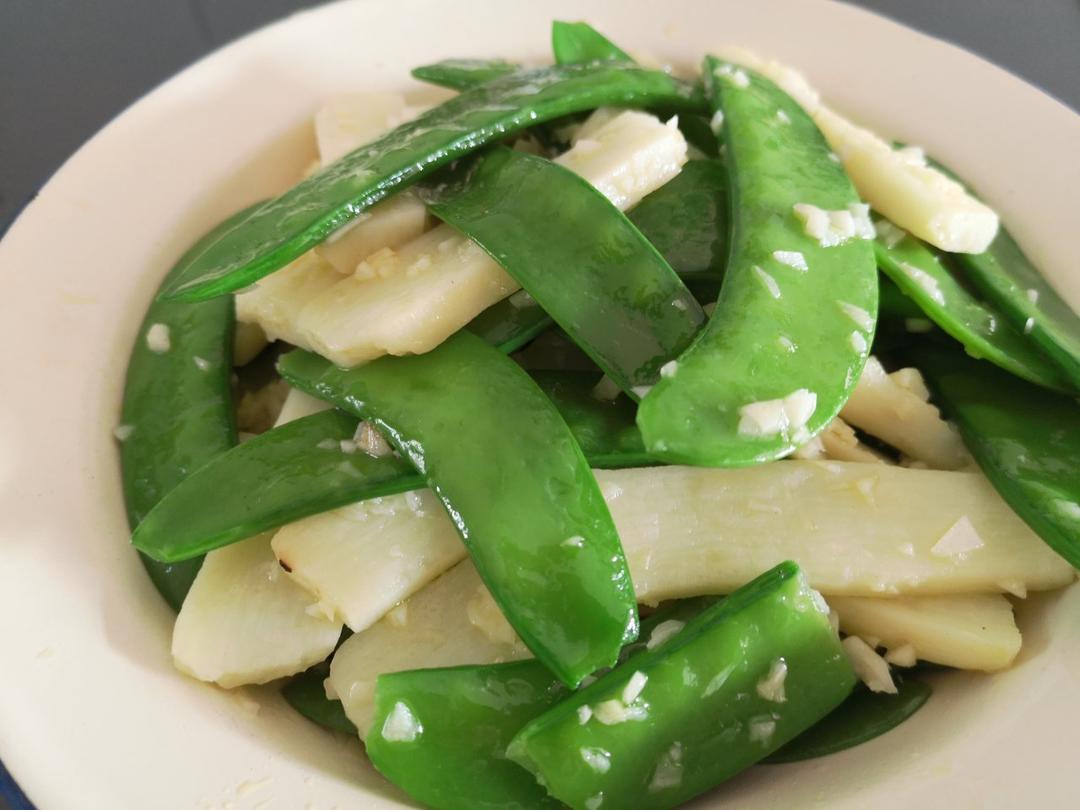 清炒山药荷兰豆