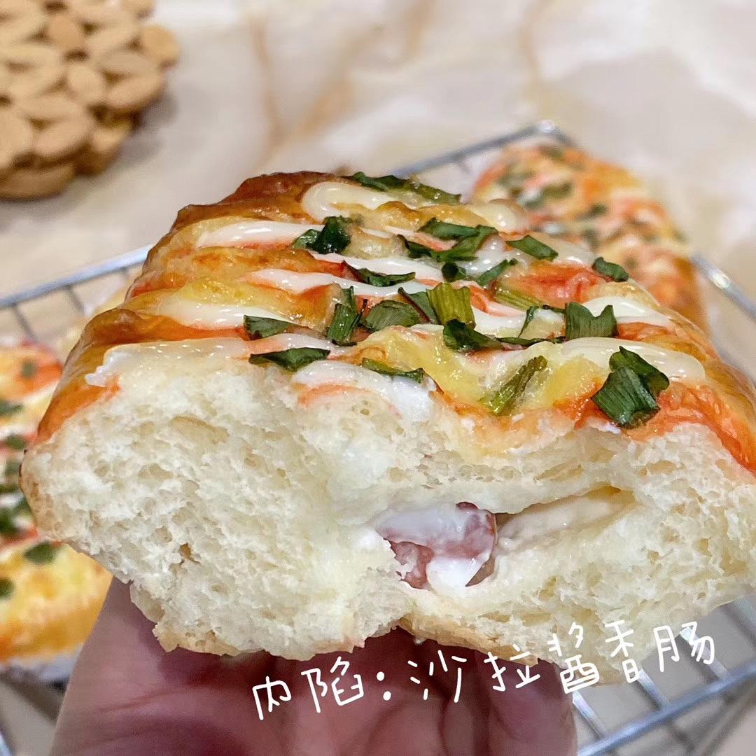 香葱火腿芝士面包