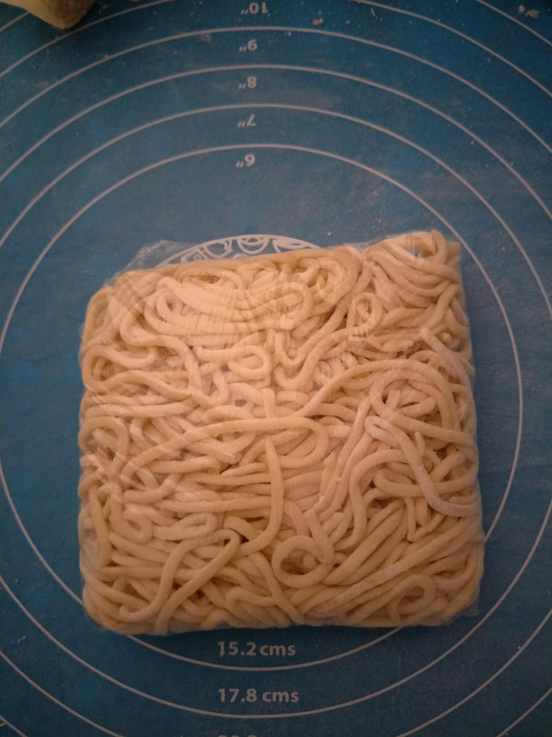 自制劲道面条
