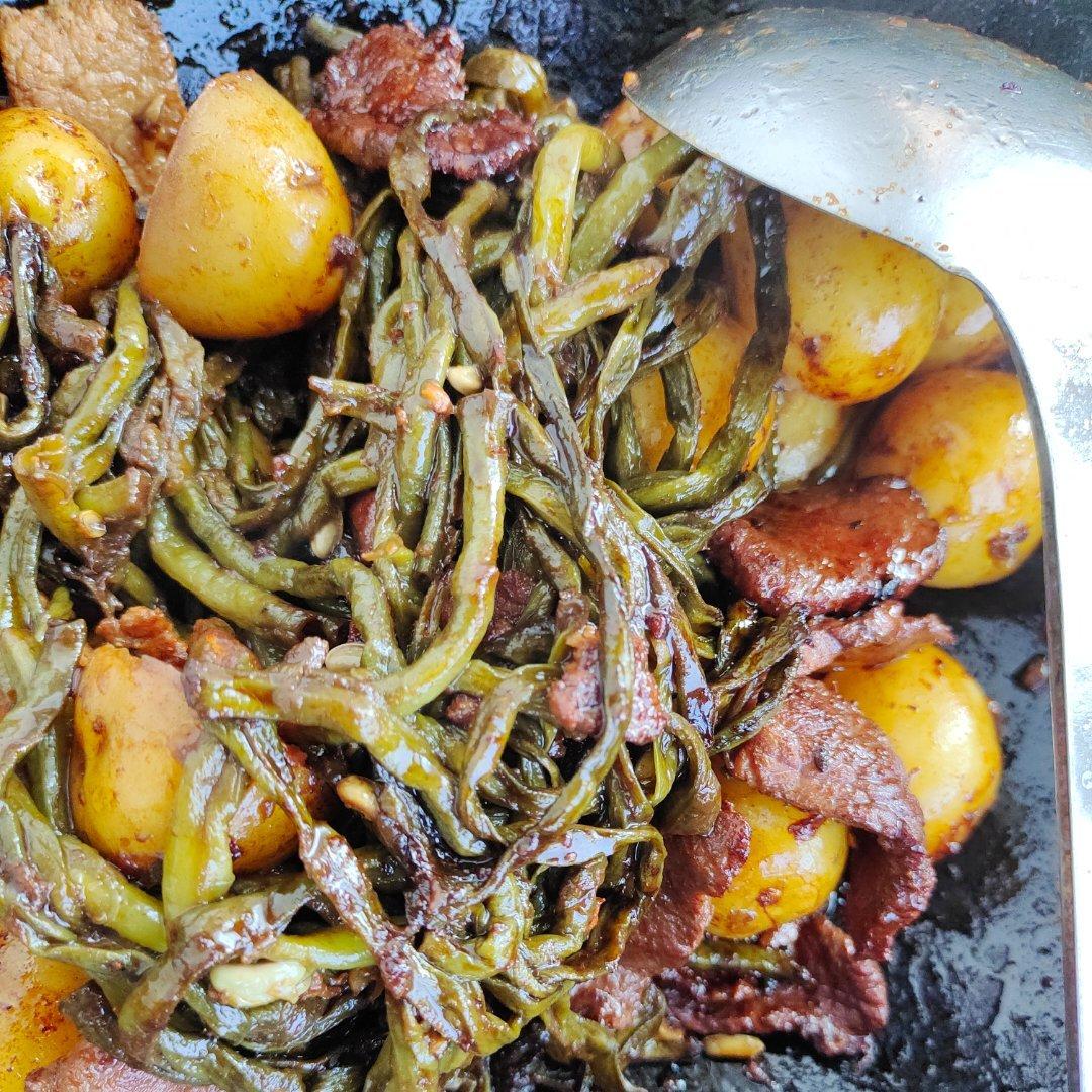 下饭菜东北豇豆咸菜