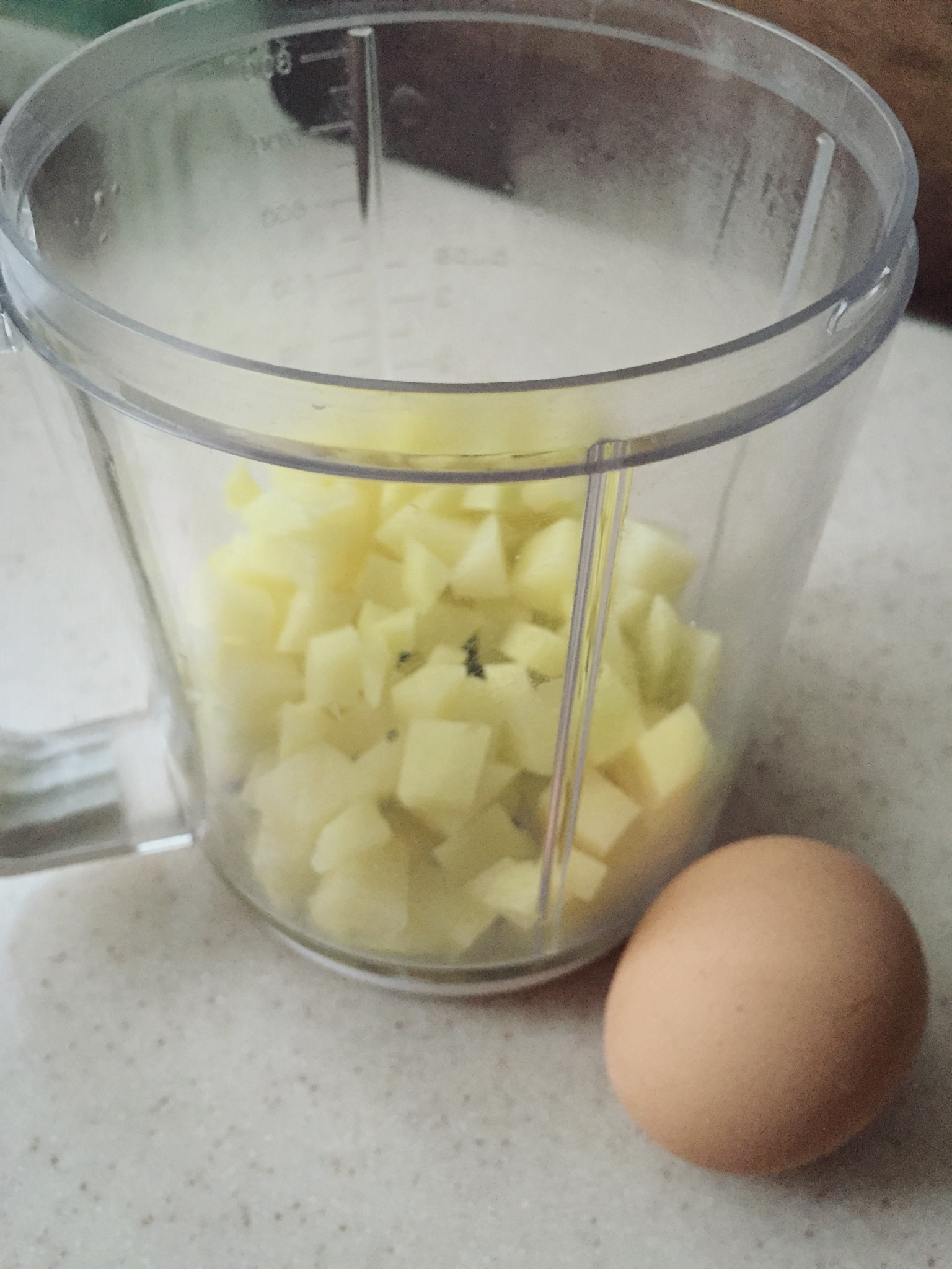 土豆蛋黄泥的做法