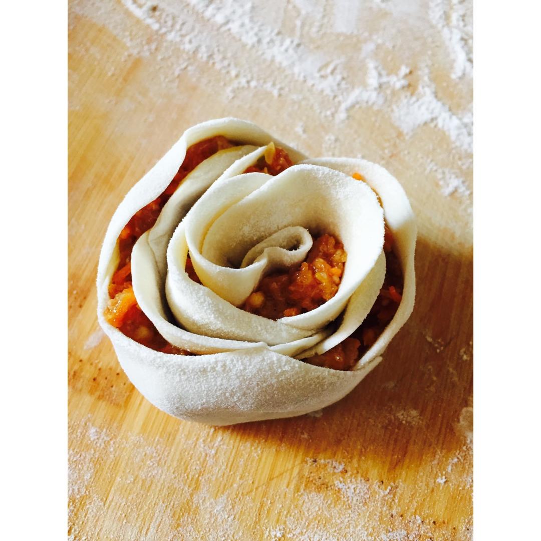 玫瑰煎饺