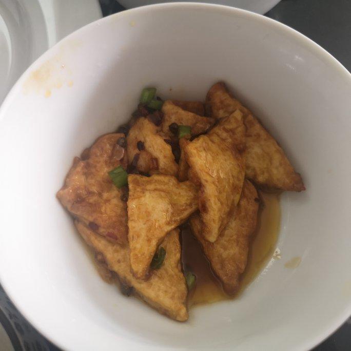 焖煎豆腐