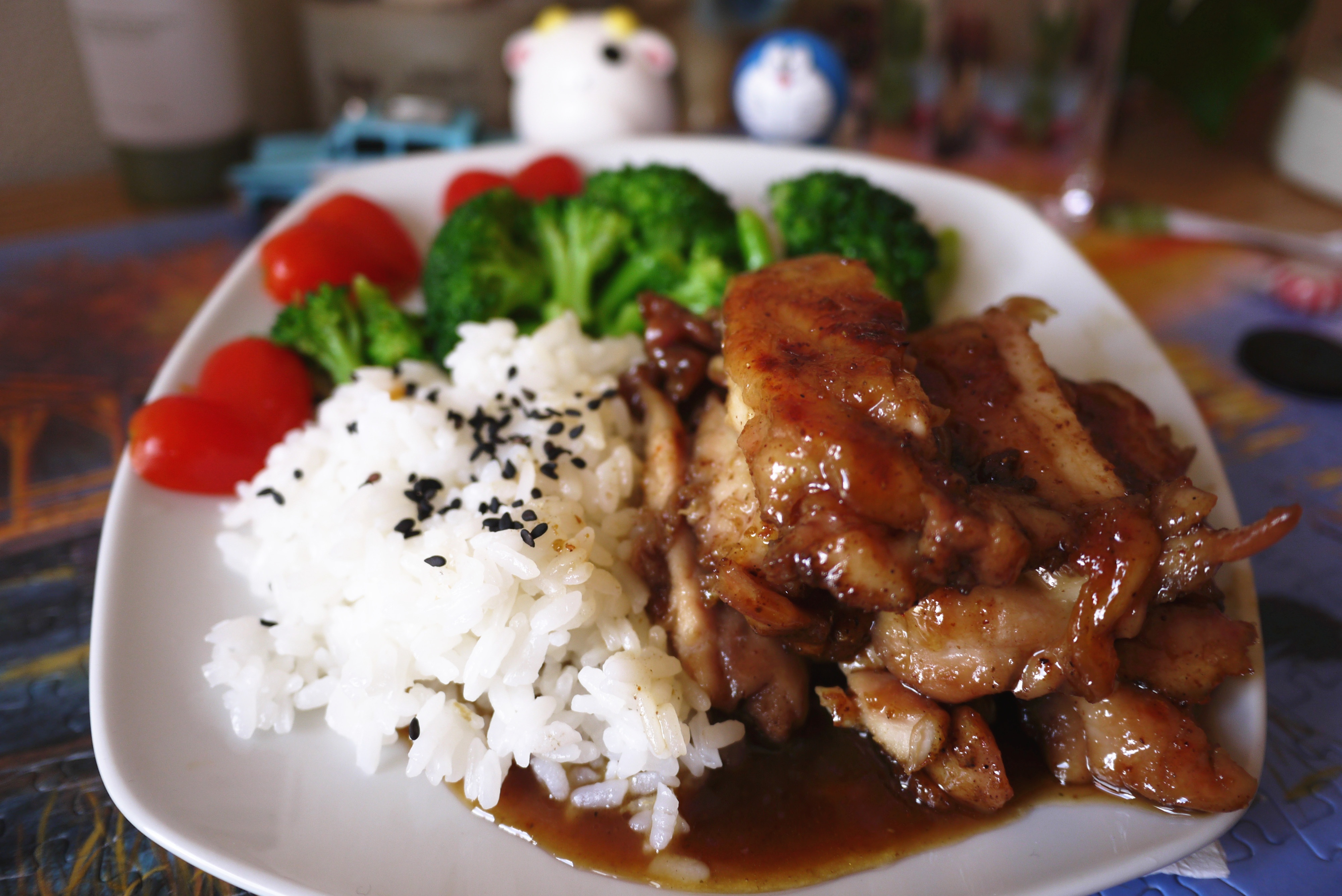 日式照烧鸡排饭