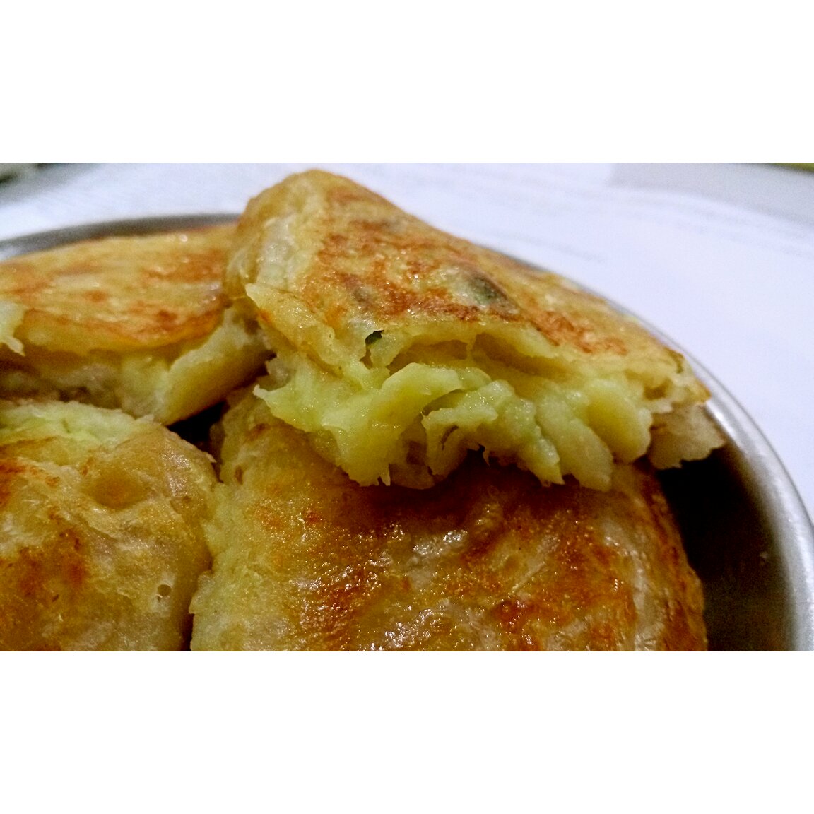 简易榴莲飞饼