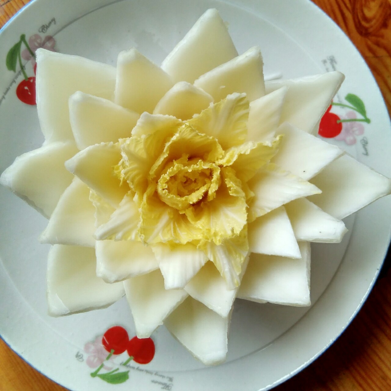 妆璟做的白菜莲花