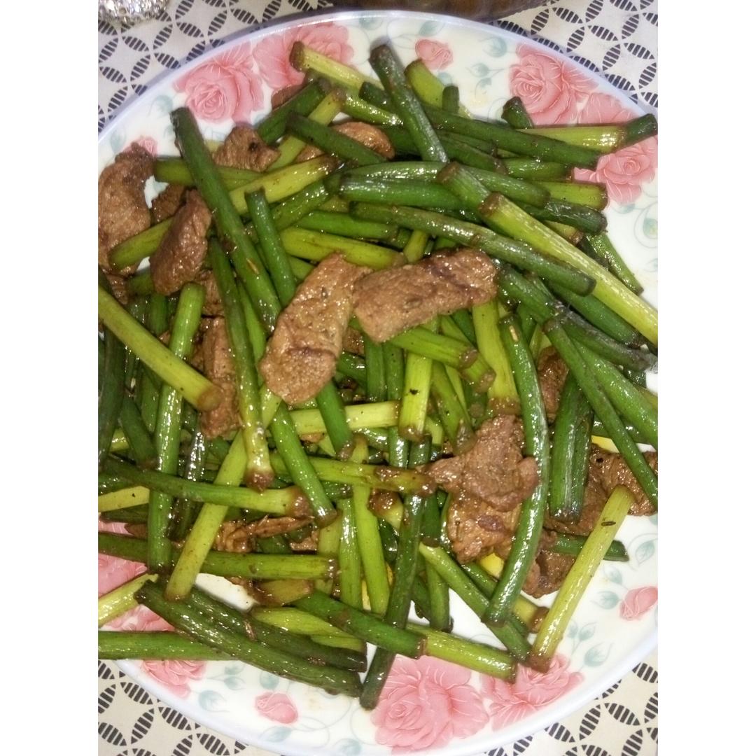 蒜薹炒肉
