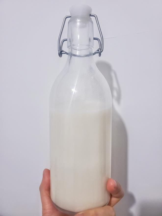 香甜椰奶（消耗椰子面粉）的做法