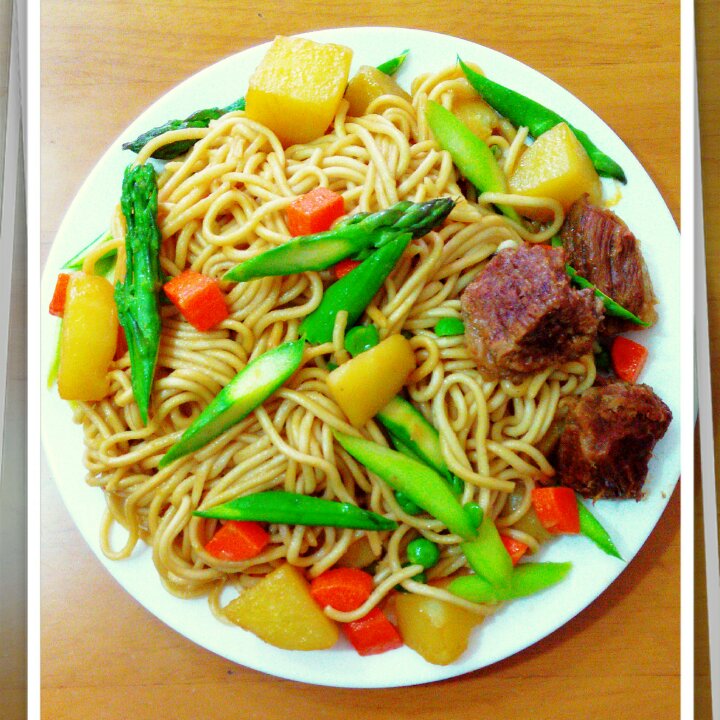 土豆焖面