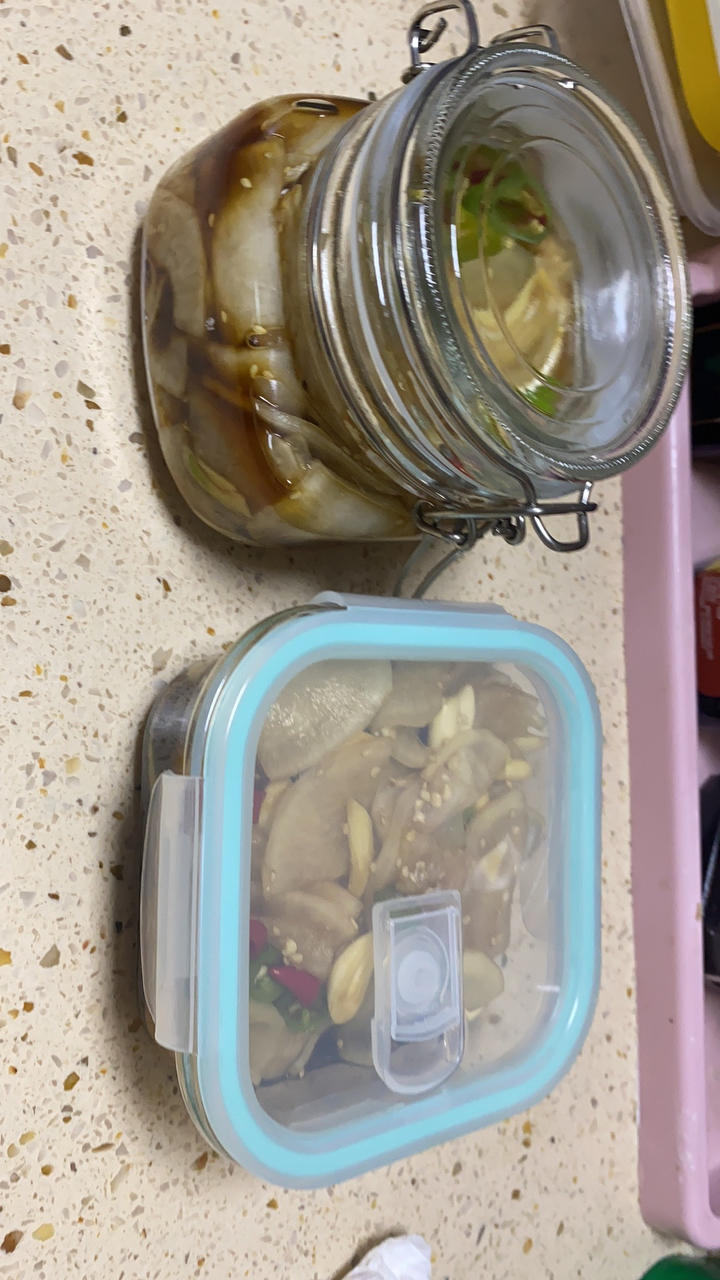 三步爽口酸酸辣辣腌萝卜片小咸菜