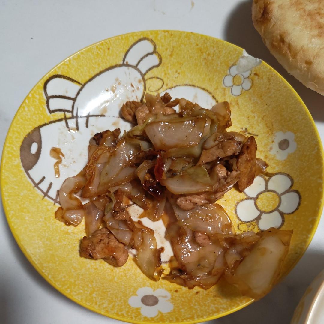 包菜（菜花）炒鸡胸肉
