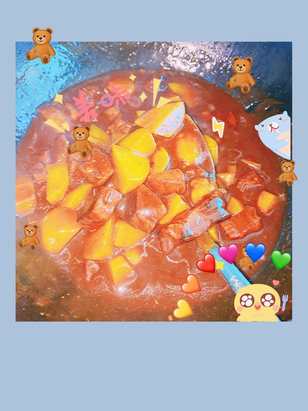 香浓咖喱牛肉