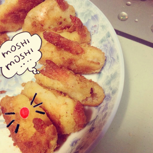 土豆虾球
