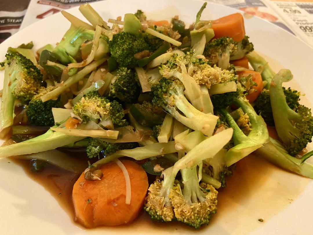 干锅西兰花的做法