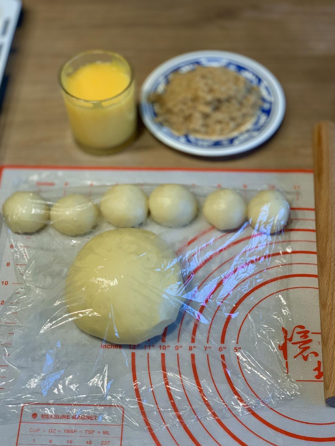 纯奶手撕吐司的做法 步骤1